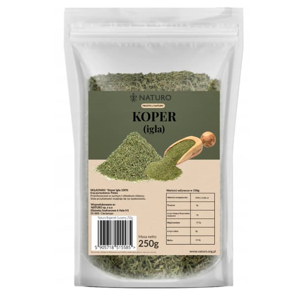 Kuivattua tilliä (neulanen) 250g / Naturo