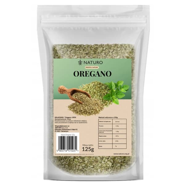 Torkad oregano 125g / Naturo