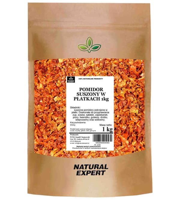 TØRREDE TOMATFLAKES 1 kg