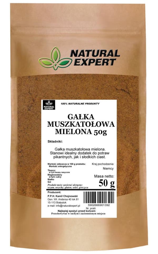 JAUHETUA MUSKOTTIPÄHKINÄÄ 50 g