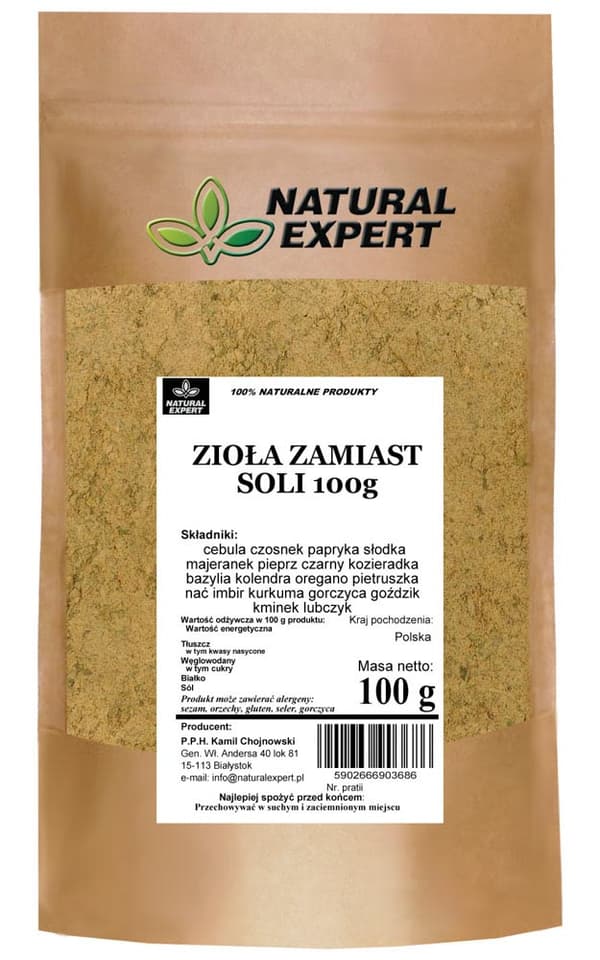ÖRTER ISTÄLLET FÖR SALT 100 g