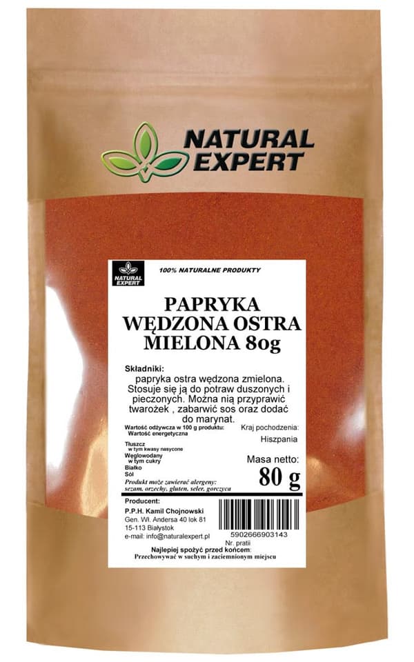 RÖKT VARM PAPRIKA 80g