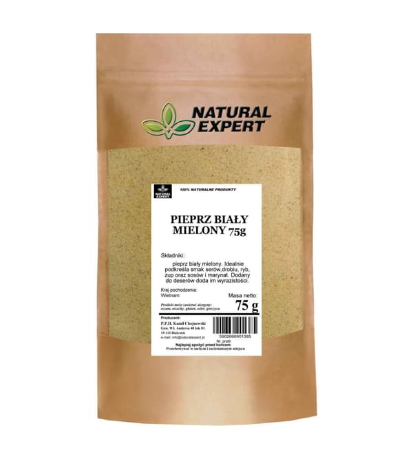 MALEN VIT PEPPAR 75 g