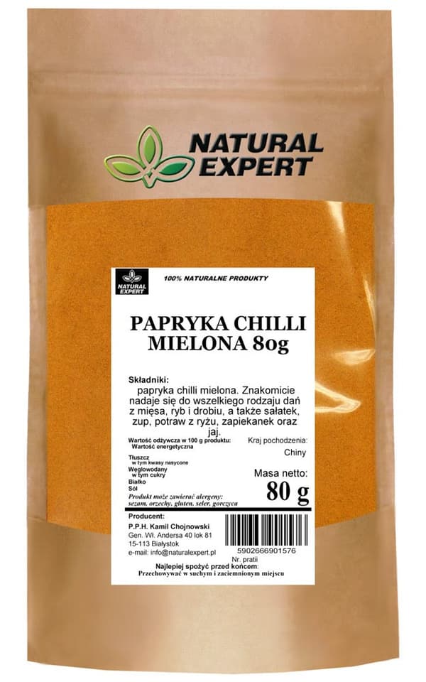 STØVET CHILI 80 g