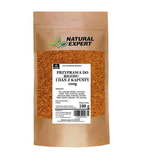 MAUSTE BIGOS- JA KAALIRUOKIIN 100g