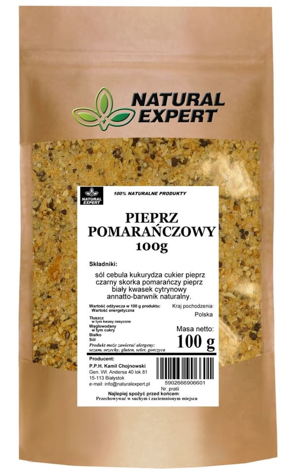 Apelsinpeppar 100g