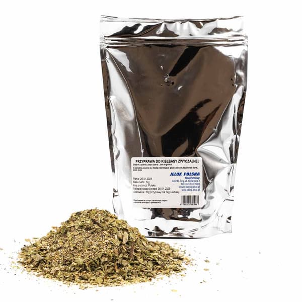 Krydda för vanlig korv 1 kg