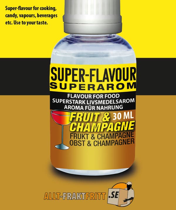 Superarom Frukt & Champagne 30ML
