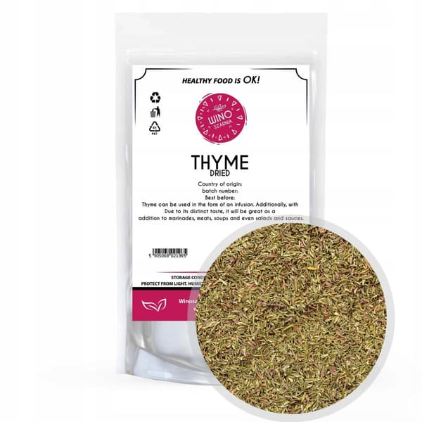 Kuivattu timjami, mauste - 100 g, aromaattinen