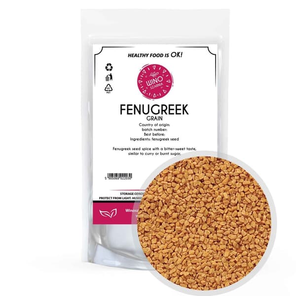 Bukkehornsfrø - 100g Bukkehornsfrø