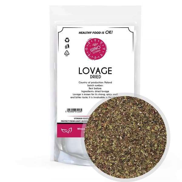 Lovage Torkade Löv - 200g Betskrydda