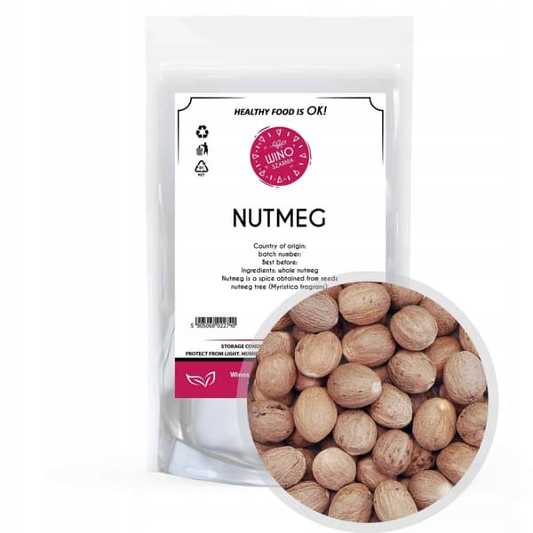 Kokonainen muskottipähkinä - 50 g