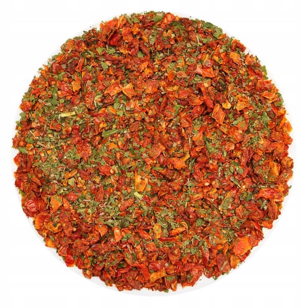 TOMAT BASILIKUM HVIDLØG mix 250g