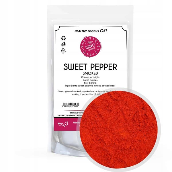 Jauhettu savustettu paprika 500g Espanja