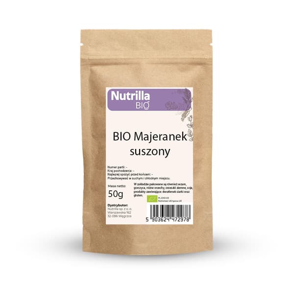 Tørret merian ØKOLOGISK 50g