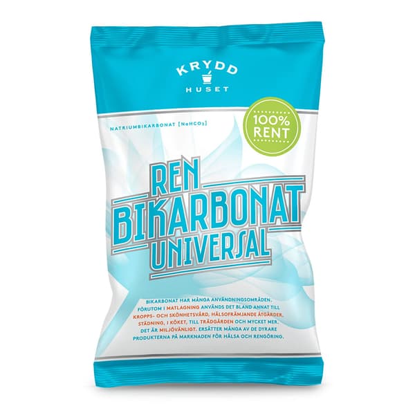 Suuri pussi bikarbonaattia 600g