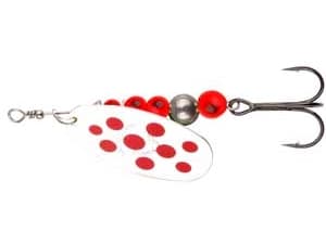 SG Caviar Spinner #4 18g 04-Fluo Orange & Silver
