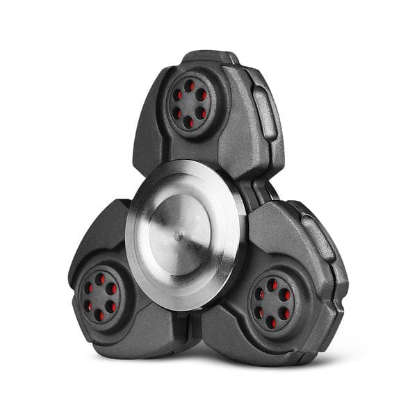 Fidget Spinner SteamJunk svart rejäl metallspinner (fidget toys)