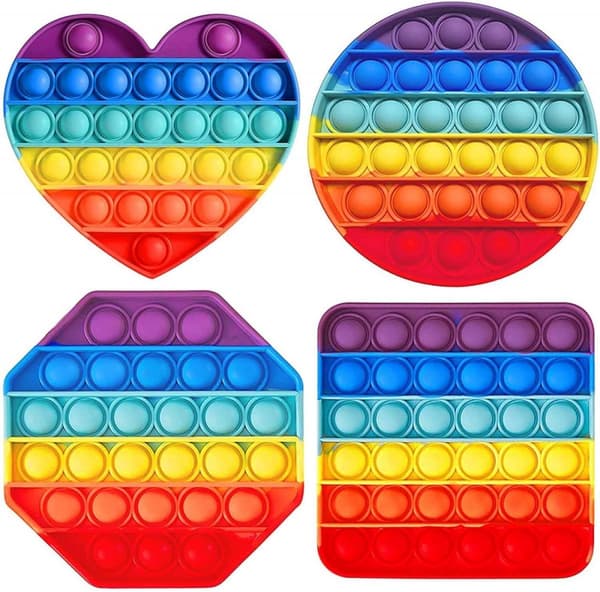 Pop It Fidget Toys Regnbåge