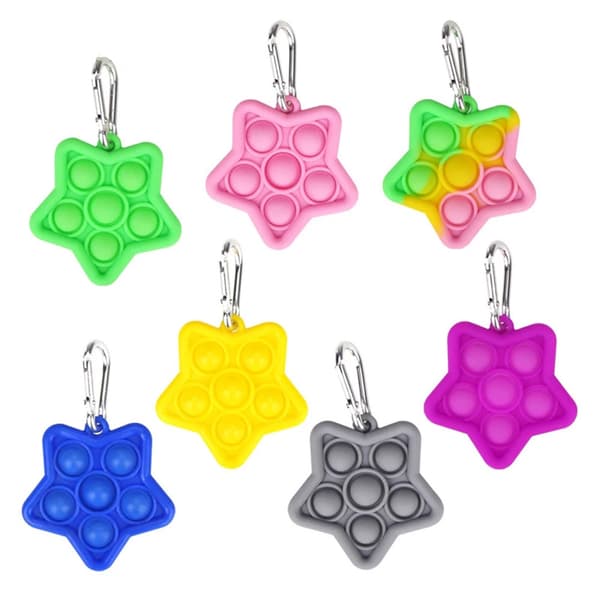 Fidget Toy Pop it Stjärna Ångestdämpande