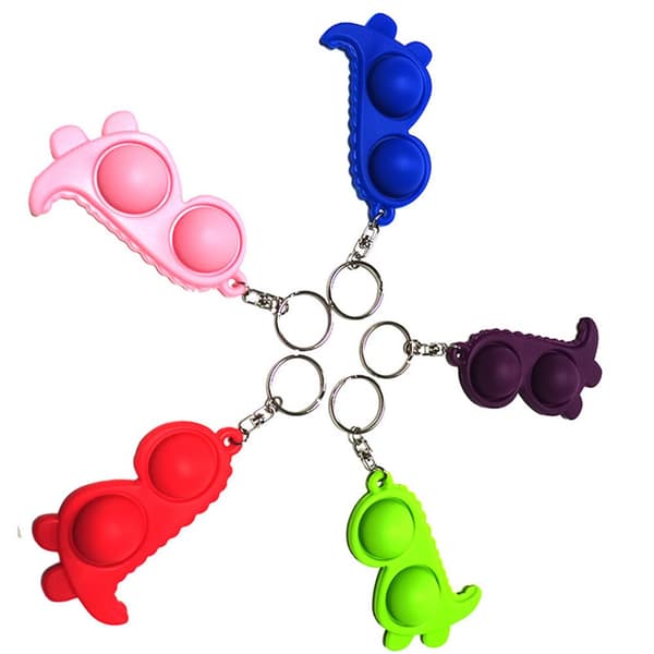 Mjuk Dinosaurie Fidget Toy / Fidget Leksak / Simple Dimple