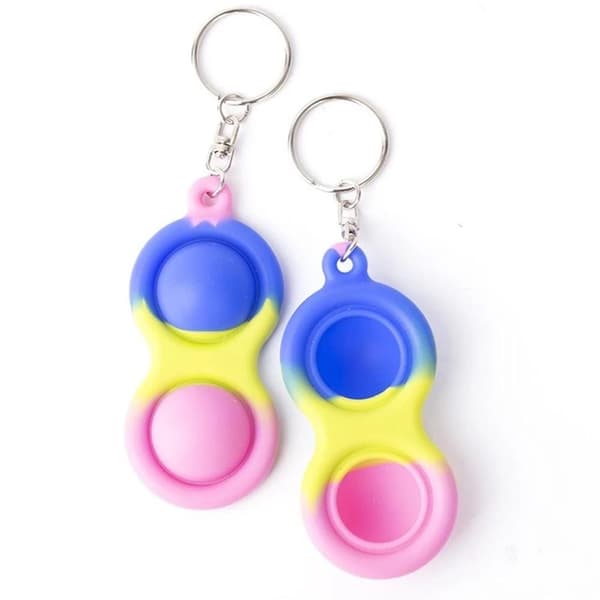 Effektfull Flerfärgad Fidget Toy / Fidget Leksak / Simple Dimple