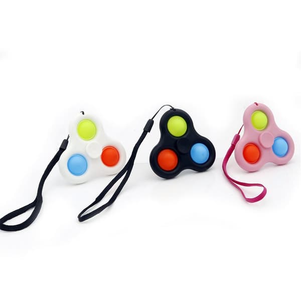 Hållbar Fidget Toy / Fidget Leksak / Simple Dimple TRE/FYRKANT