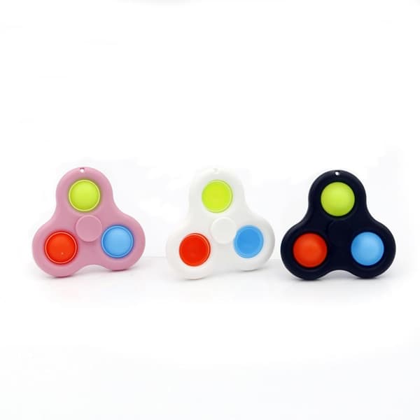 Hållbar Fidget Toy / Fidget Leksak / Simple Dimple TRE/FYRKANT