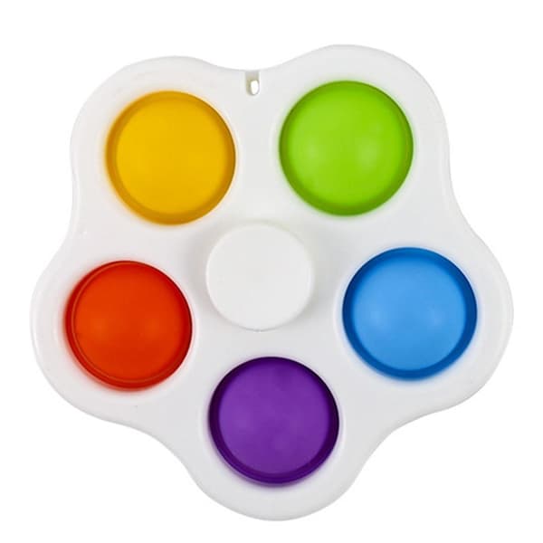 Hållbar Blomma Fidget Toy / Fidget Leksak / Simple Dimple Pop It