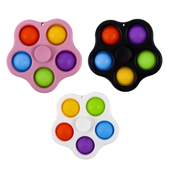 Hållbar Blomma Fidget Toy / Fidget Leksak / Simple Dimple Pop It