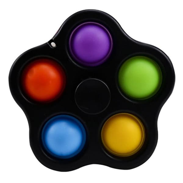 Hållbar Blomma Fidget Toy / Fidget Leksak / Simple Dimple Pop It