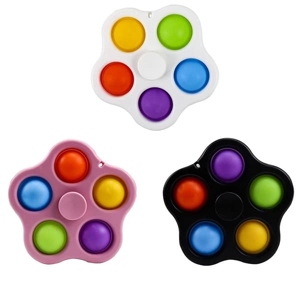 Smidig Blomma Fidget Toy / Fidget Leksak / Simple Dimple Pop It