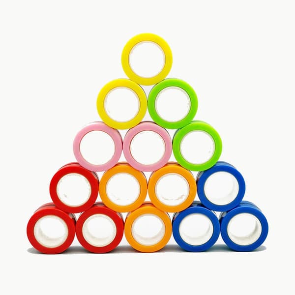 Fidget Toy / Spinner Magnetiska Ringar / Magic Rings