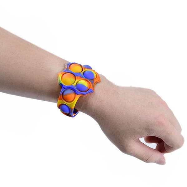 Anti-Stress Fidget Toy Armband Pop It Simple Dimple