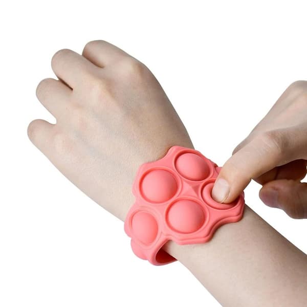 Anti-Stress Fidget Toy Armband Pop It Simple Dimple