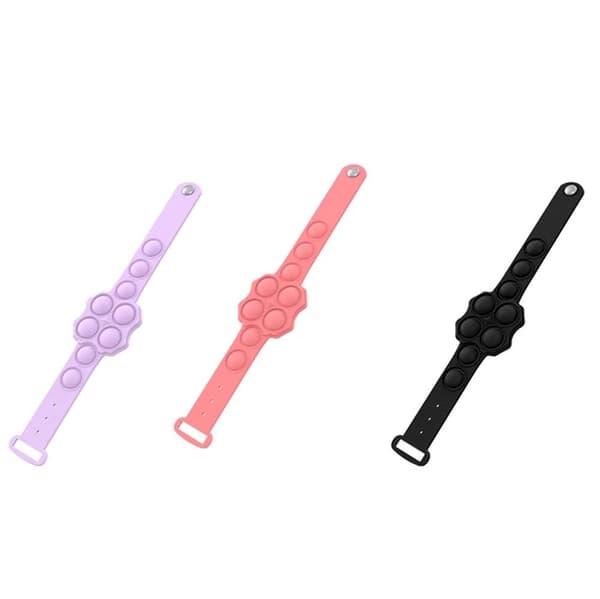 Anti-Stress Fidget Toy Armband Pop It Simple Dimple