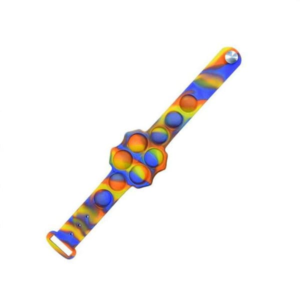 Anti-Stress Fidget Toy Armband Pop It Simple Dimple