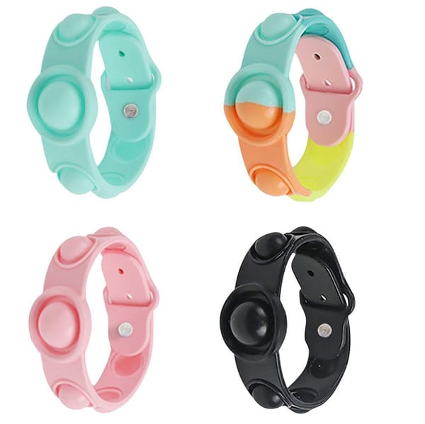 Mjuk Fidget Toy Armband Pop It Simple Dimple