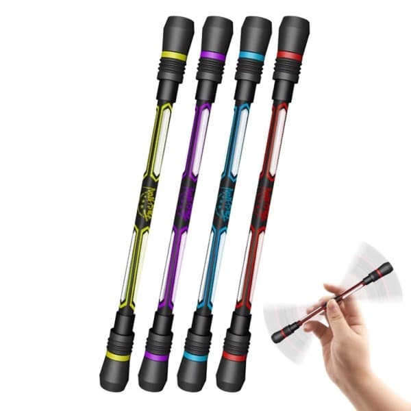 Creative Spinning Pen Spinner Legetøj Voksen Børn Stress Lettelse Roterende Gel Penne Anti-slip Hånd Spinner