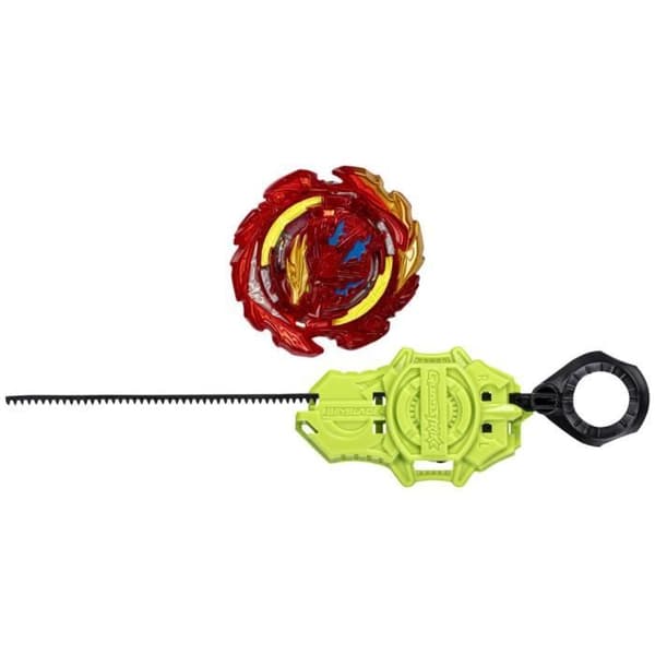 Beyblade Burst QuadStrike, startpaket med Stellar Hyperion H8 tävlingstopp och launcher
