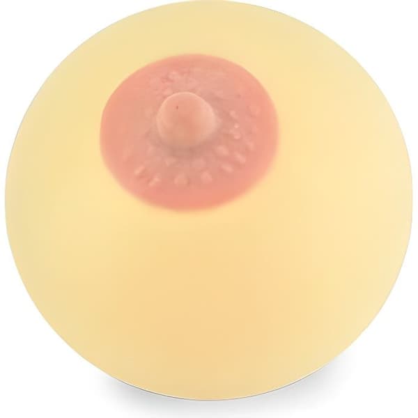Antistressleksak Rosa bröst - Diameter 6 cm - För vuxna - Perfekt för avkoppling