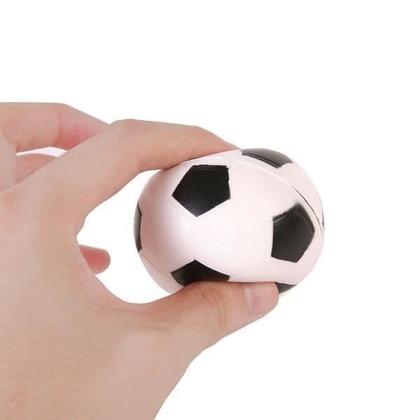 Antistressleksak - Minifotboll - Blandat - Diameter 6 cm - Antistressfunktion - Vit