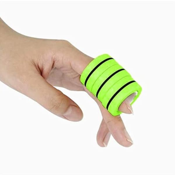SHOP-STORY - RULLANDE FINGAR GRÖN: 3 anti-stress magnetiska ringar