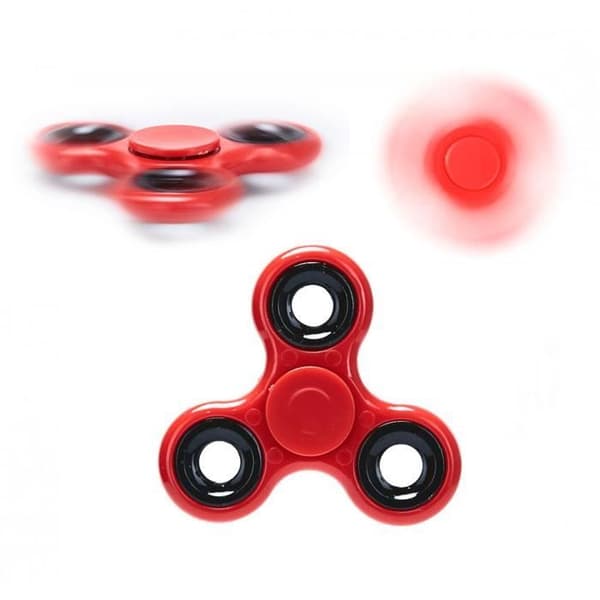 SHOP-STORY - Spinner Hand - Fidget Toy Avslappning Avslappning Antistress Avslappning - Röd