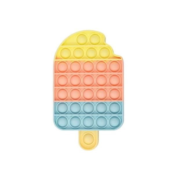 färg 4 leksak för barn och färgglada vuxna, anti-stress, anti-stress, Rainbow Pop-It