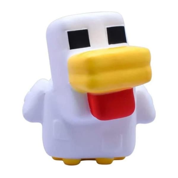 Minecraft antistressfigur - JUST TOYS - KYCKLING - 15 cm - Serie 3