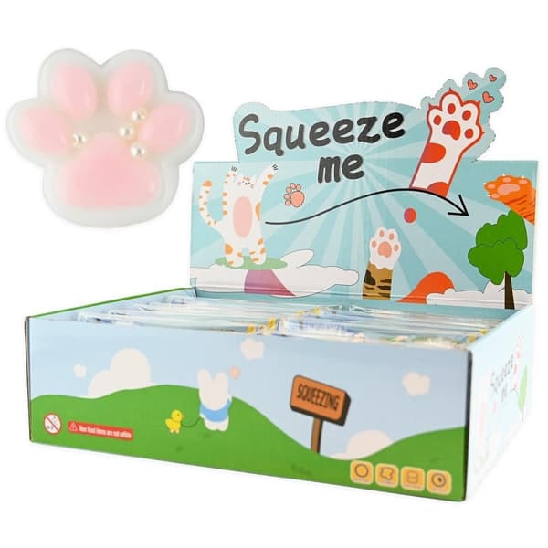 Squishy Cat Paw joilla on korvat 7cm