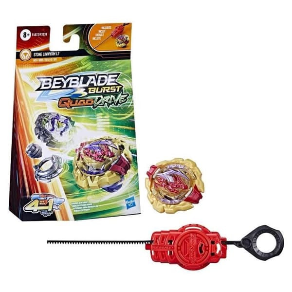 BEYBLADE - Burst QuadDrive - Startpaket Stone Linwyrm L7