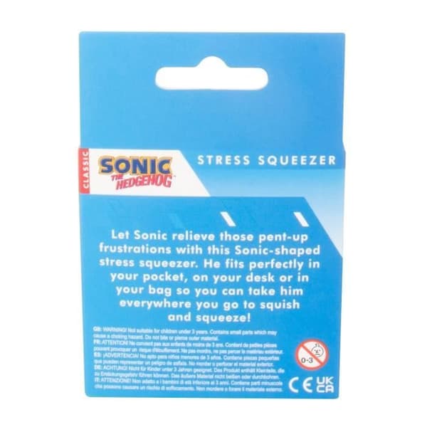 Sonic Stressboll - Flerfärgad - Blandad - Inomhus - Vuxen