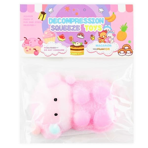 Squishy Puppy 9cm Keltainen